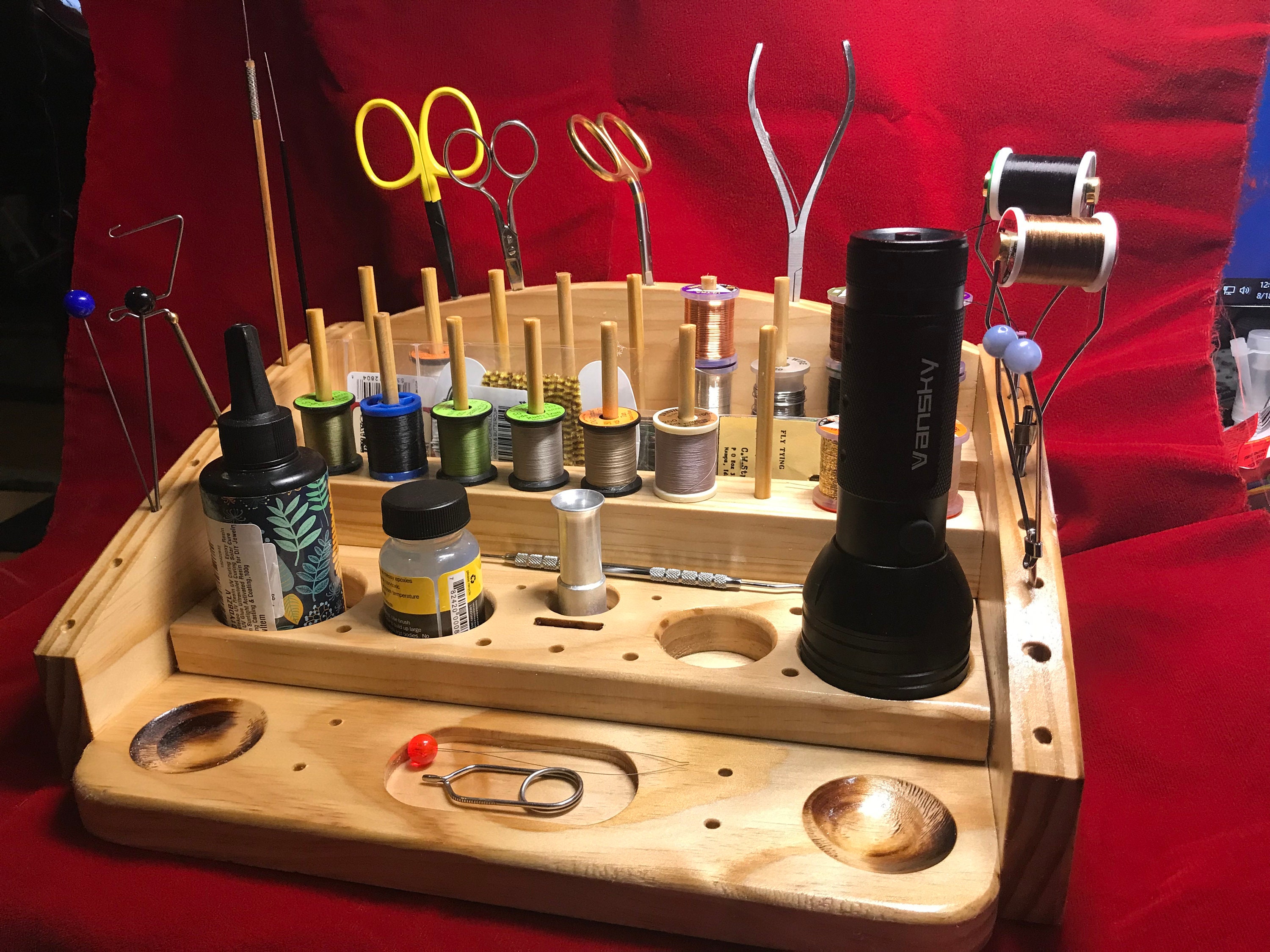 Fly Fishing Tying Station