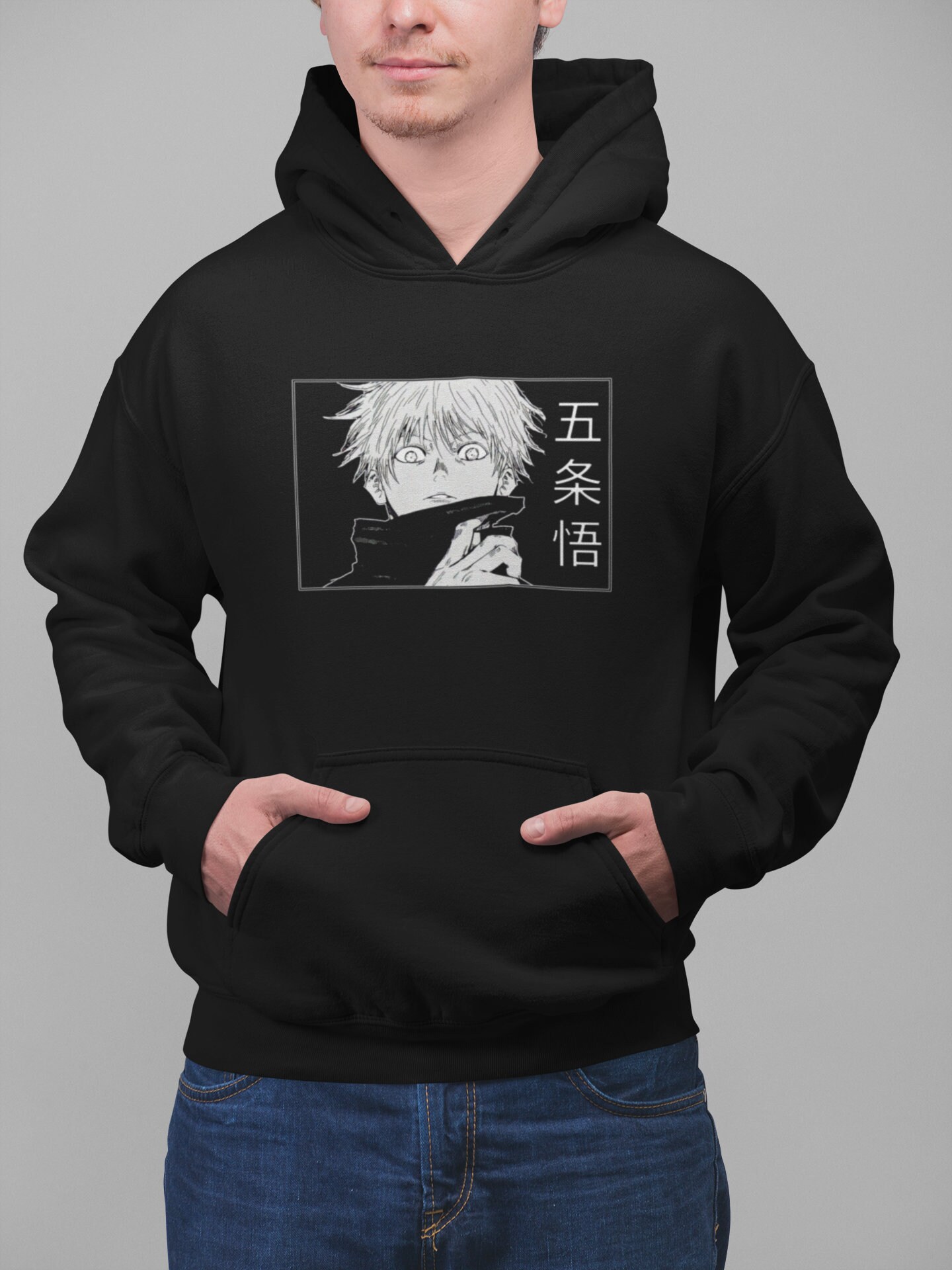 Satoru gojo hoodie Clearance