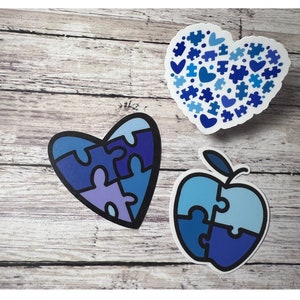Autism Awareness Stickers, Encouragement Sticker, Kind Sticker, Autism Sticker, Teacher Sticker, AU sticker, Autism Speaks Sticker