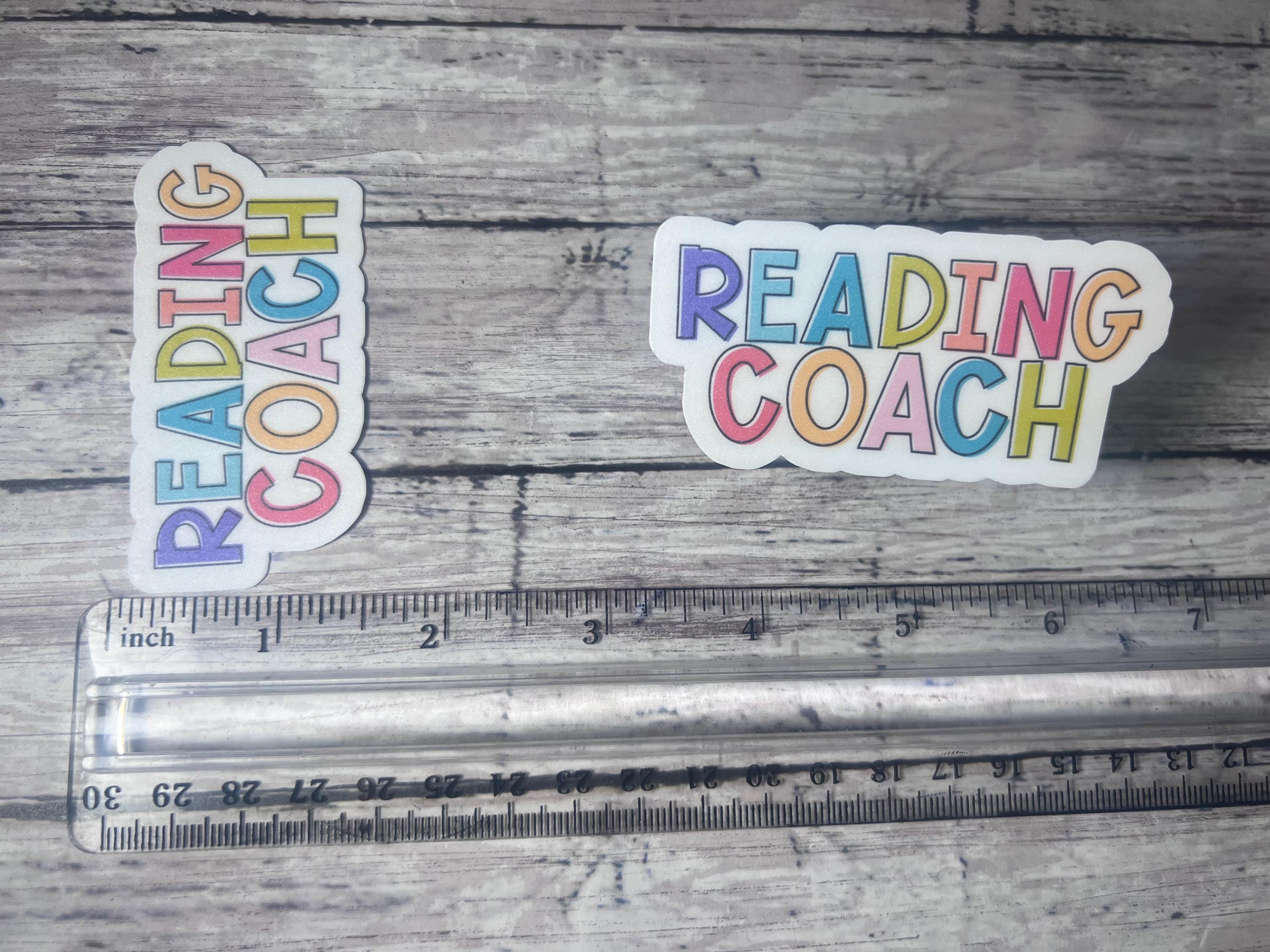 Educational Coach, Math Literacy Reading Coach Stickers, Teacher ...
