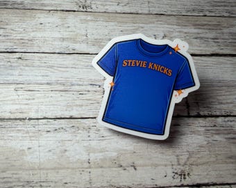 Stevie Knicks, T-Shirt Sticker, Waterproof Sticker, Trendy Laptop Decal