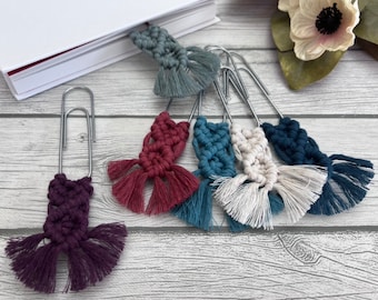 Mini Macrame Bookmark