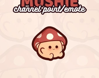 Kawaii Mushroom Channel Point/Emote | TWITCH