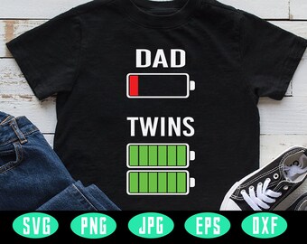 Download Dad Of Twins Svg Etsy