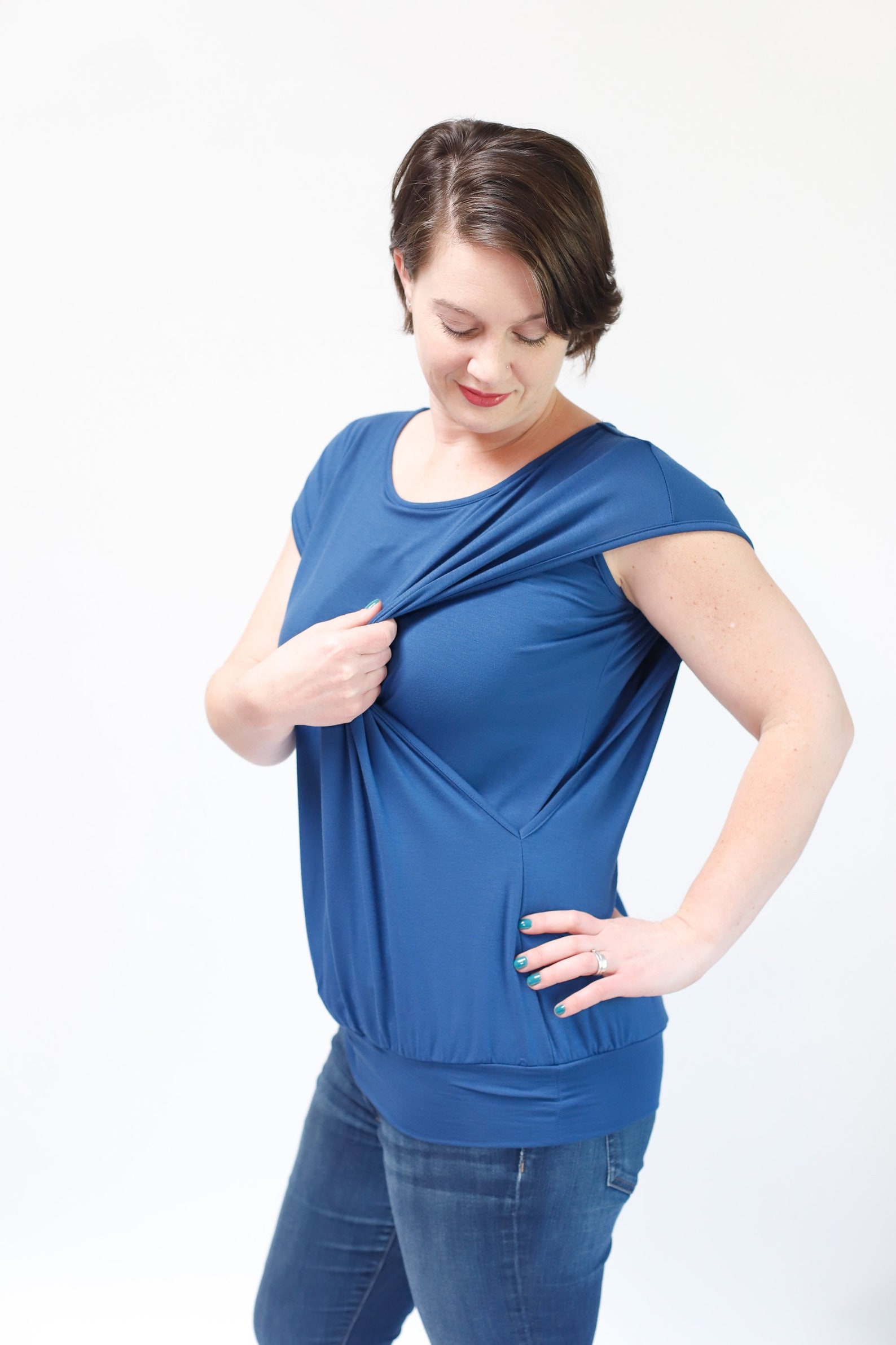 Butterfly Nursing Top Breastfeeding Friendly Clothes New Mom Etsy