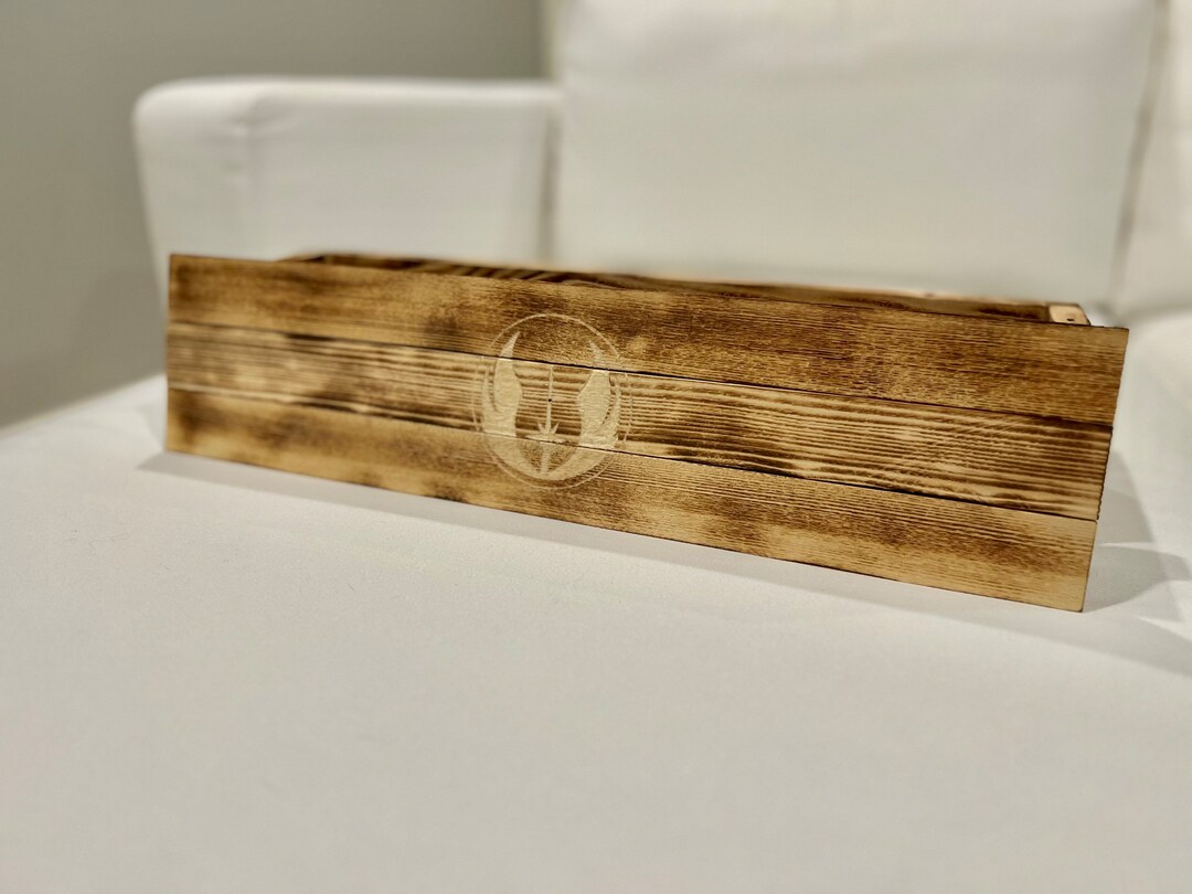 Star War Lightsaber Display Case Display Wood Box Display Etsy