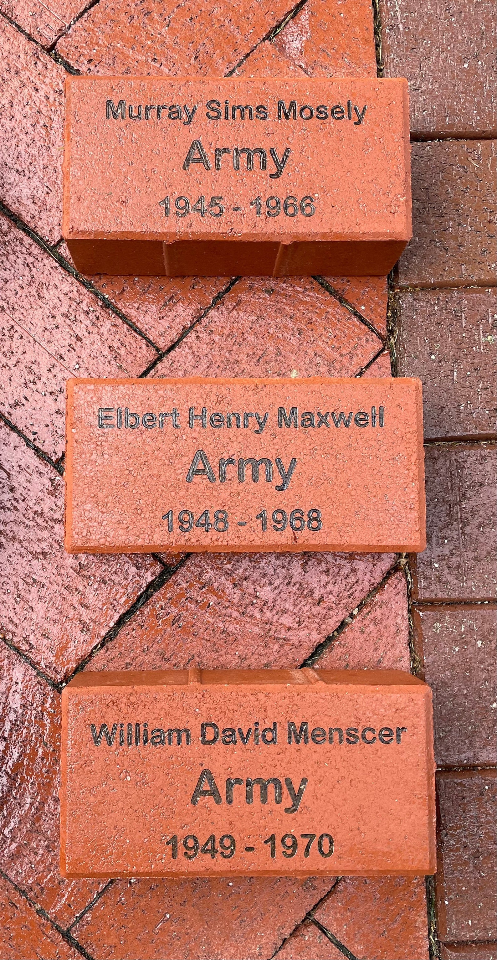 Custom Veteran Memorial Engraved Brick - Etsy