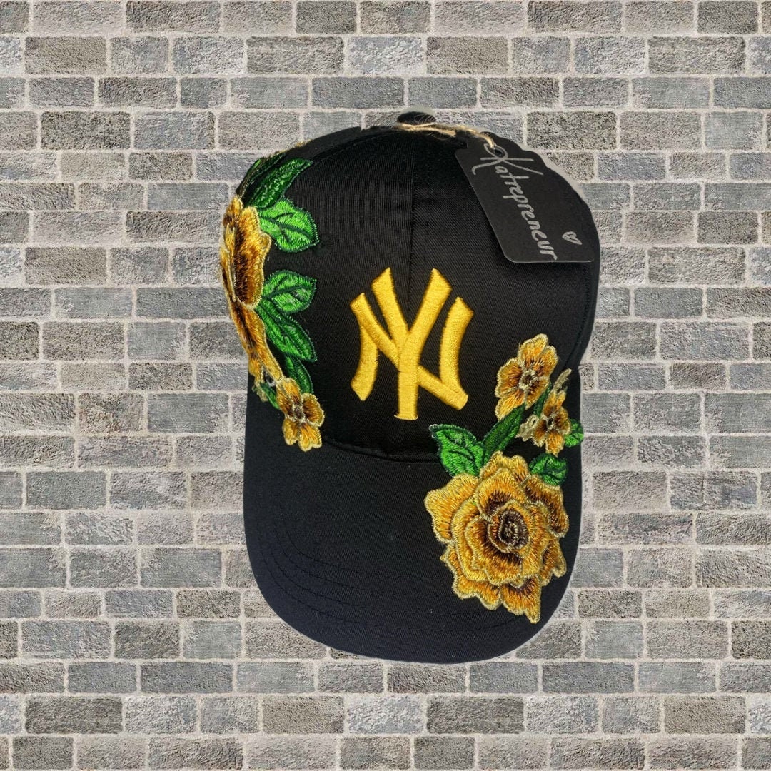 Black and Gold-hat - Etsy Australia