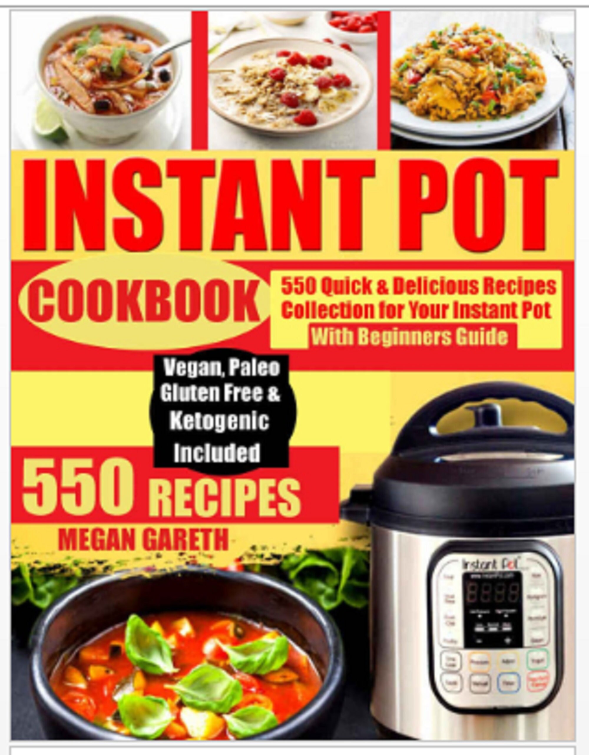 550 Instant Pot Recipes COOKBOOK Quick _ Delicious Recipes Etsy