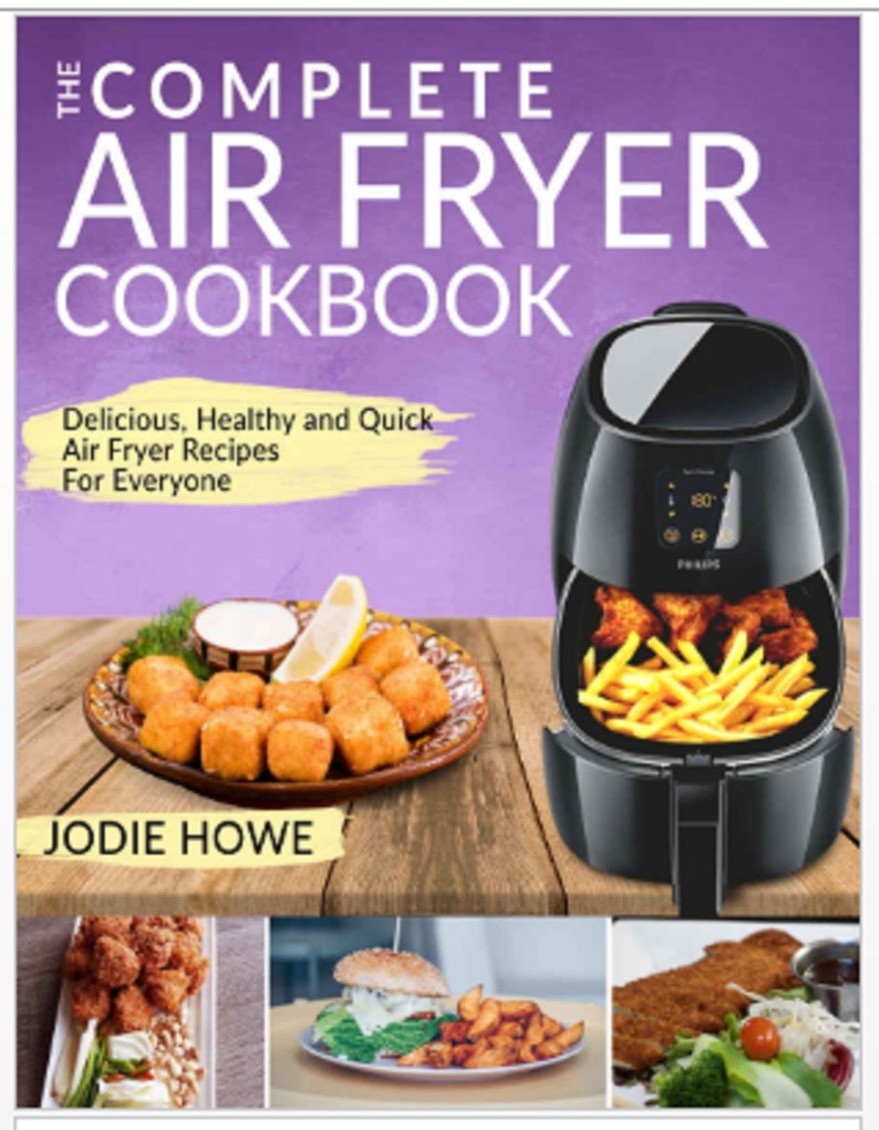 Air Fryer Cookbook The Complete Air Fryer Cookbook _ Etsy
