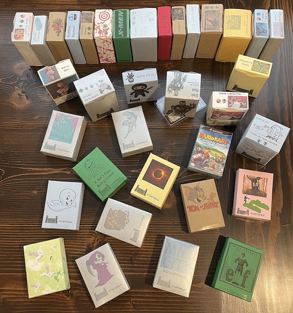 60 Card Magic Deck Box Template (for Penny Sleeved Decks) - Word