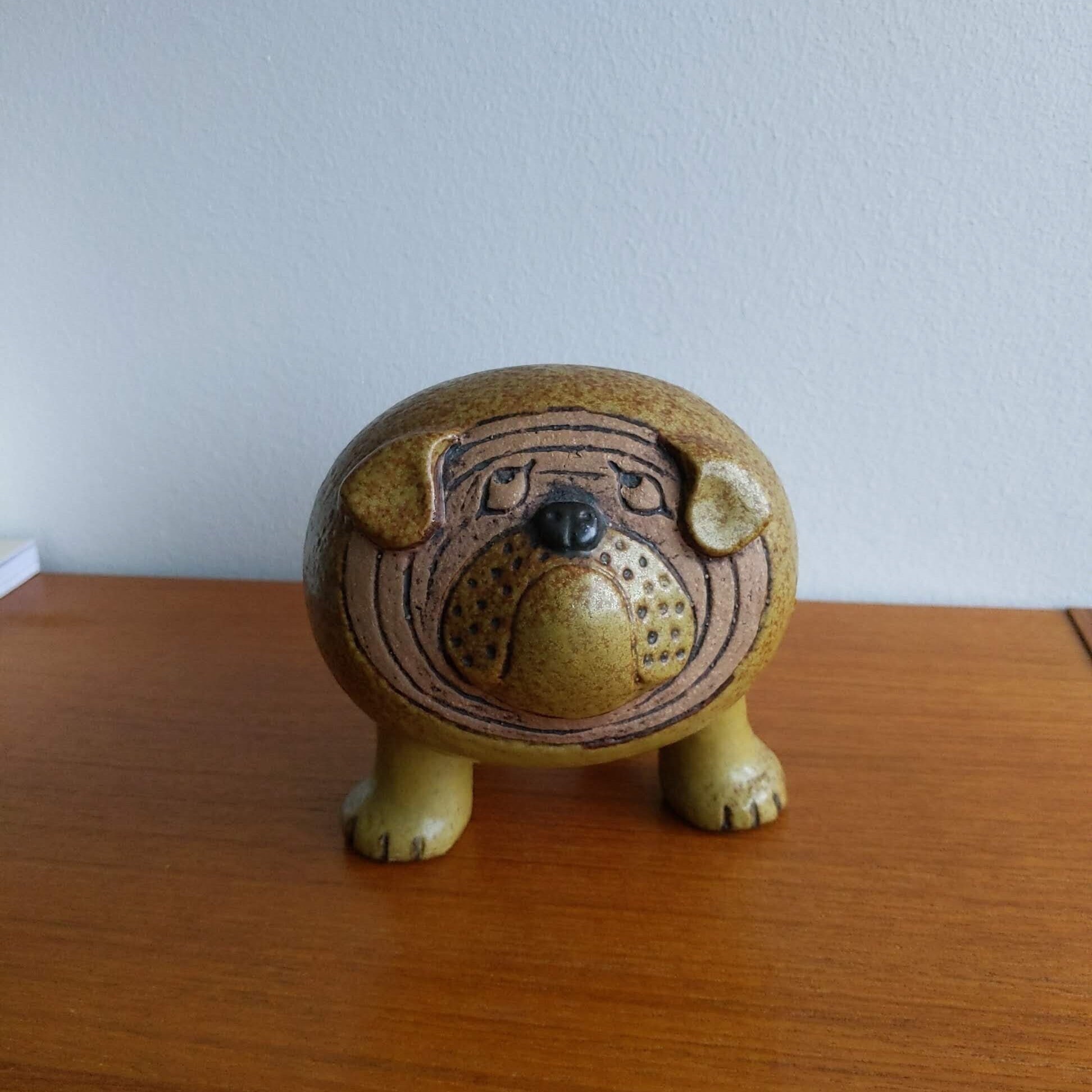 リサラーソン　ブルドッグ　グレー 個別販売】Lisa Larson リサ・ラーソン｜BULLDOG ブルドッグ S