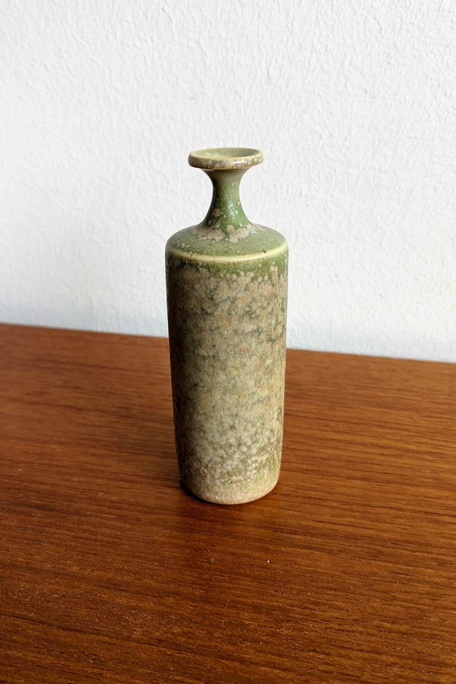ロルフパルム 花瓶 Y1 / Rolf Palm Molle モリー ホガナス Vintage Rolf Palm - Mölle - Höganäs Miniature Vase - Jade
