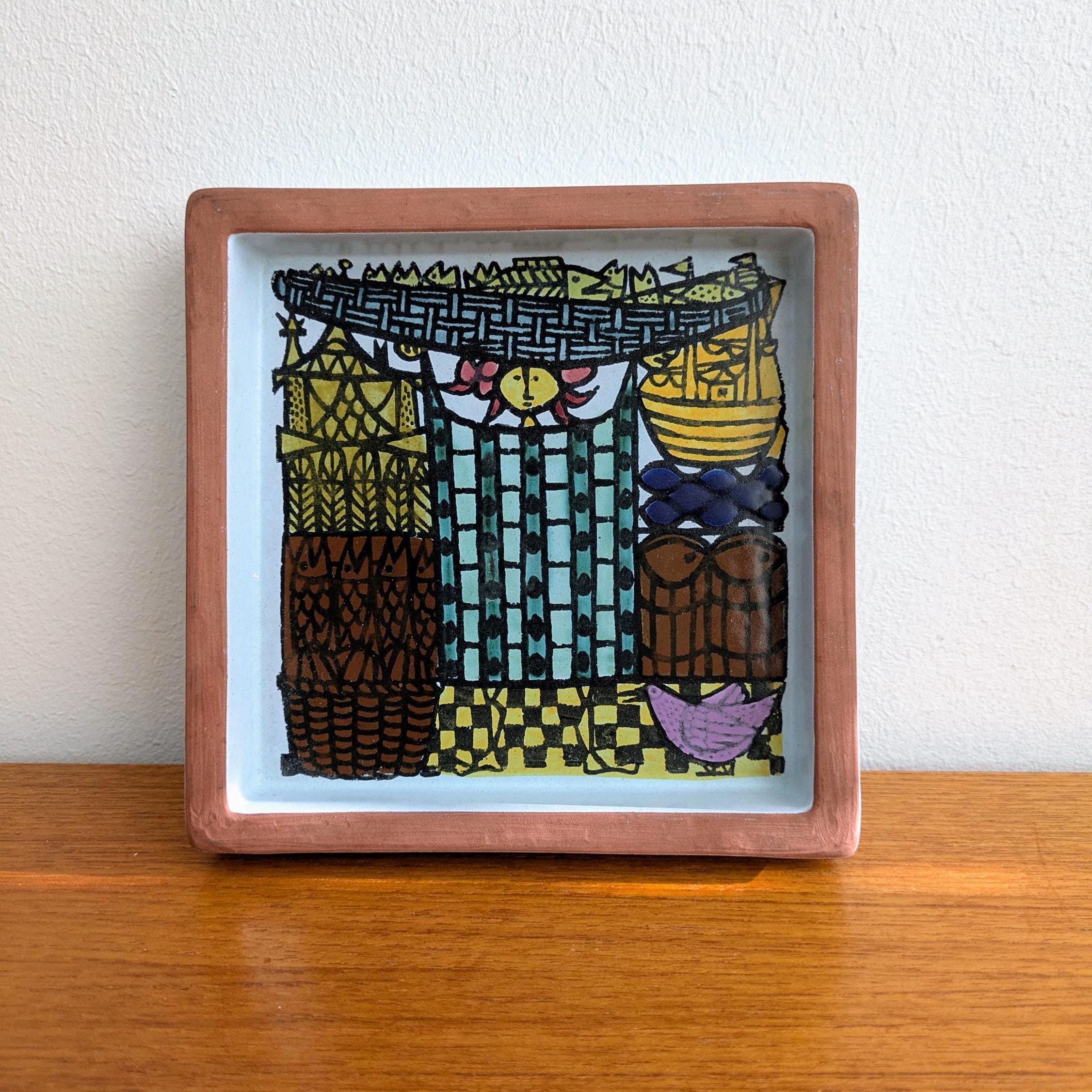 Stig Lindberg Karneval カーニバル プレート b