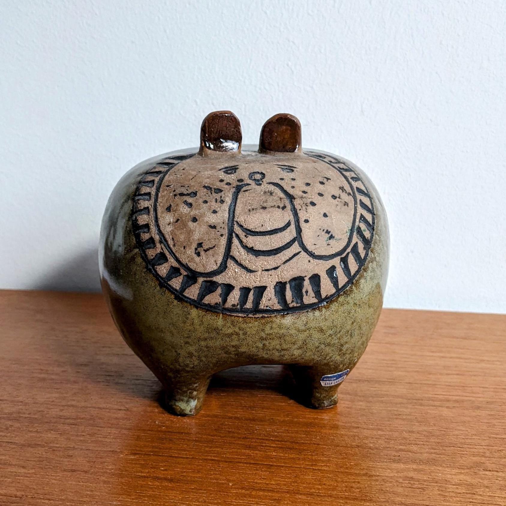 リサラーソンブルドッグヴィンテージStora Zoo 犬北欧置物