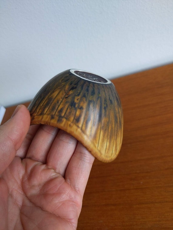 Gunnar Nylund ASH Bowl - Small Model Golden Brown Hare's Fur