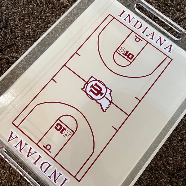 Basketball Serving Tray Etsy