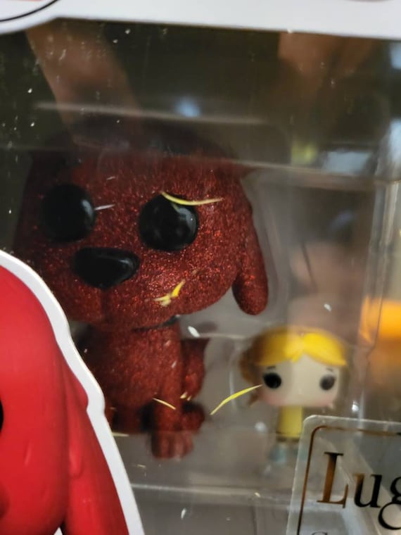 Clifford the Big Red Dog With Emily Elizabeth Funko Pop! Glitter - Etsy UK