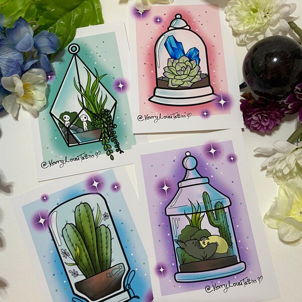 Terrarium Art Etsy UK