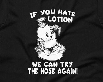 Silence Of Lambs Buffalo Bill's Body Lotion T-Shirt Scary Funny Cartoon Vintage Horror Movie "If You Hate Lotion" Scary Movie Junkie