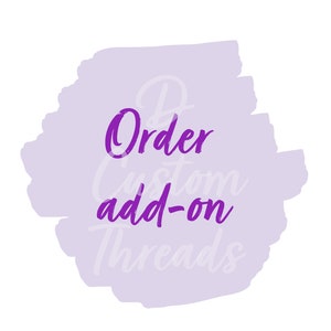Order add-on