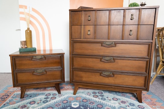 SOLD | Mid Century Modern Dresser/ Night Stand/ Side Table - Etsy