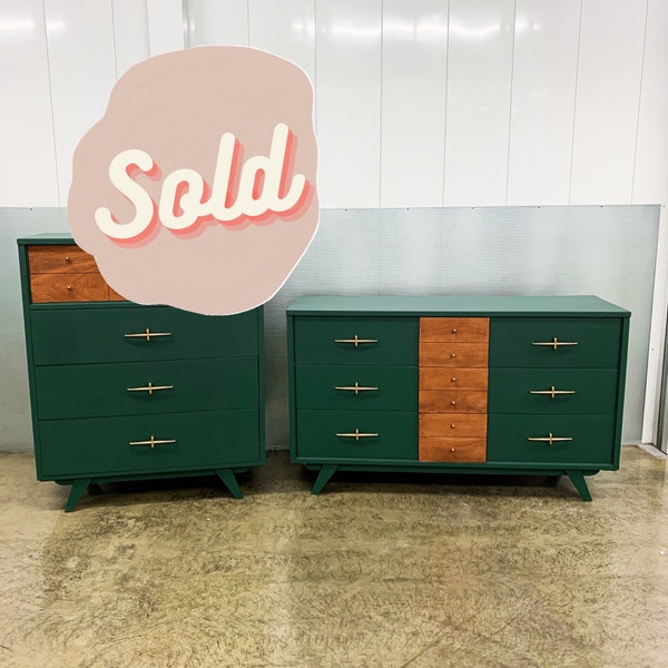 Green Dresser Etsy