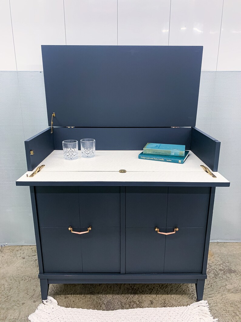 Mid Century Modern Bar Etsy