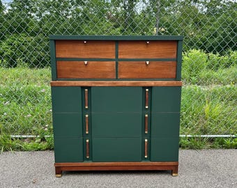 Mid Century Dresser, Burgundy Dresser, Vintage Mcm, Art Deco Bureau, Chest  of Drawers, Mauve, Vintage Vibes Dresser Nj Nyc - Etsy