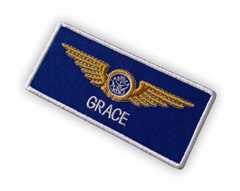 Astronaut Pilot Wings - Project Hail Mary - Inspired-borduurpatch - opstrijkbaar / klittenband