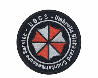 UBCS - Resident Evil - Umbrella Logo - Embroidered Patch - Iron/Sew on
