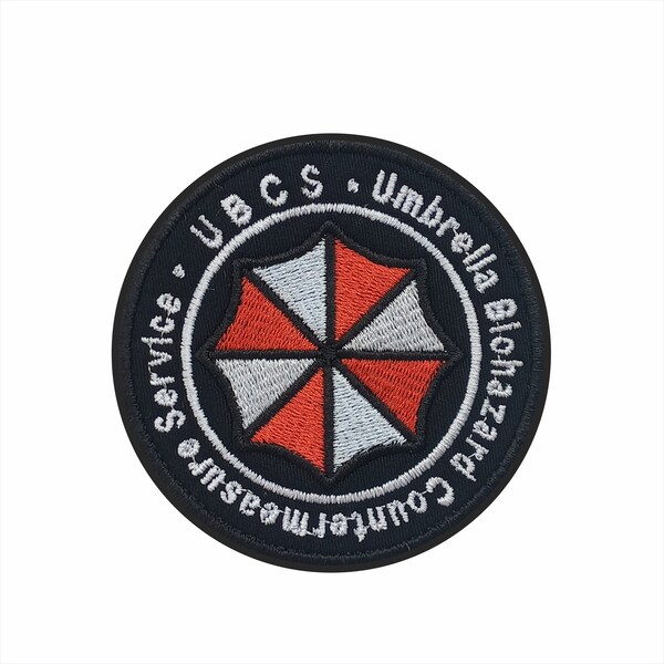 UBCS - Resident Evil - Umbrella Logo Aufnäher - Aufnäher zum Aufbügeln