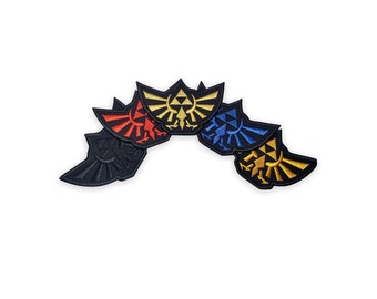 Zelda - Hylian Crest Logo - Embroidered Patch - Iron/Sew on