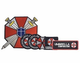 Umbrella UBCS - Resident Evil UBCS Kit Cosplay (6 Pieces) - Blue