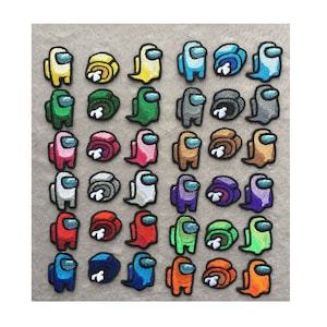 Onder ons - Geborduurde patch opstrijkbaar/naaiwerk - 4 cm