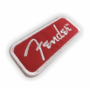 Guitar Embroidery Patch - Iron/Sew on - 9cm
