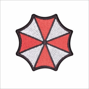 Paraplulogo - Resident Evil - 100% geborduurde patch - strijken/naaien