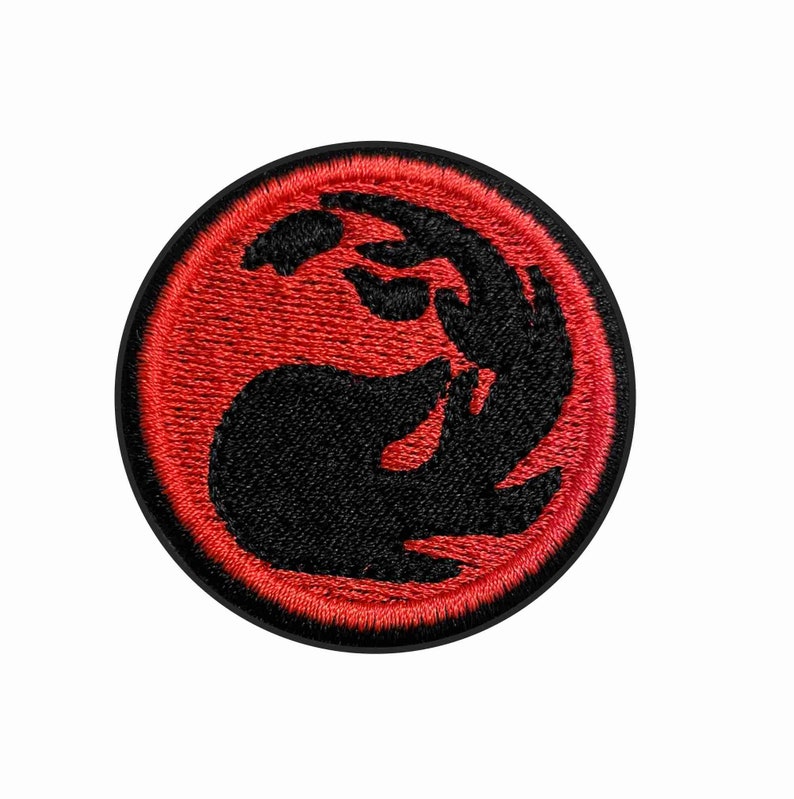 Mana Emblem - Embroidery Patches- 3 Sizes - Iron/Sew on image 4