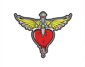 Heart & Dagger Inspired Emblem