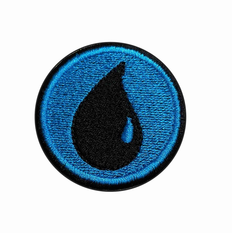 Mana Emblem - Embroidery Patches- 3 Sizes - Iron/Sew on image 5