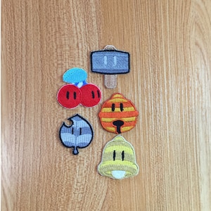 SM 3D & Maker - Power Ups - Embroidered Patch Iron/Sew on - 4cm