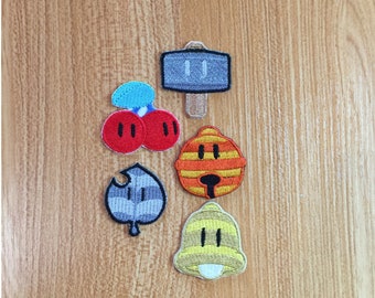 SM 3D & Maker - Power Ups - Embroidered Patch Iron/Sew on - 4cm
