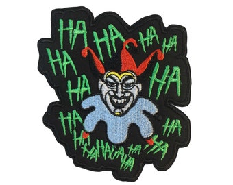 Joker - Embroidered Patch - Iron/Sew on - 85mm