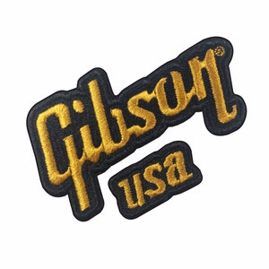 Guitar Patch - Embroidered Patch - Iron/Sew on