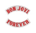 Bon Jov - Inspired Top & Bottom Embroidered Patch 5 Sizes 10" - 15.5" product logo