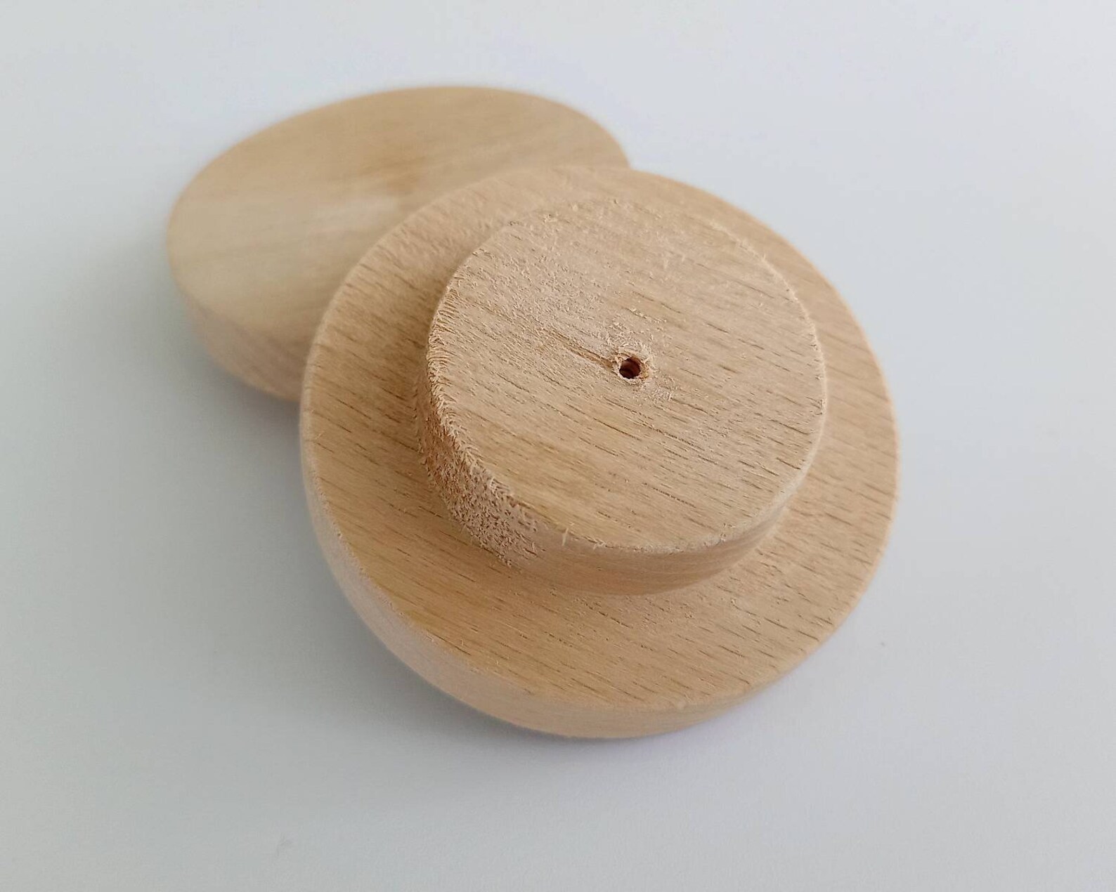 Large Wood Knobs 3.5 90mm Extra Large Knobs Unfinished Etsy