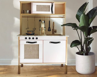 huwelijk nogmaals Gewoon Leather Handles for IKEA Duktig Play Kitchen Play Kitchen - Etsy
