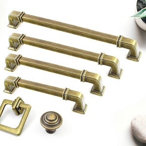 Schrankgriffe 5&quot;6,3 7,5 8,8&quot; Lange Ziehgriffe Antik Bronze Schrankgriffe Schubladengriffe Bauernhaus Knäufe und Zieher Schrank Hardware