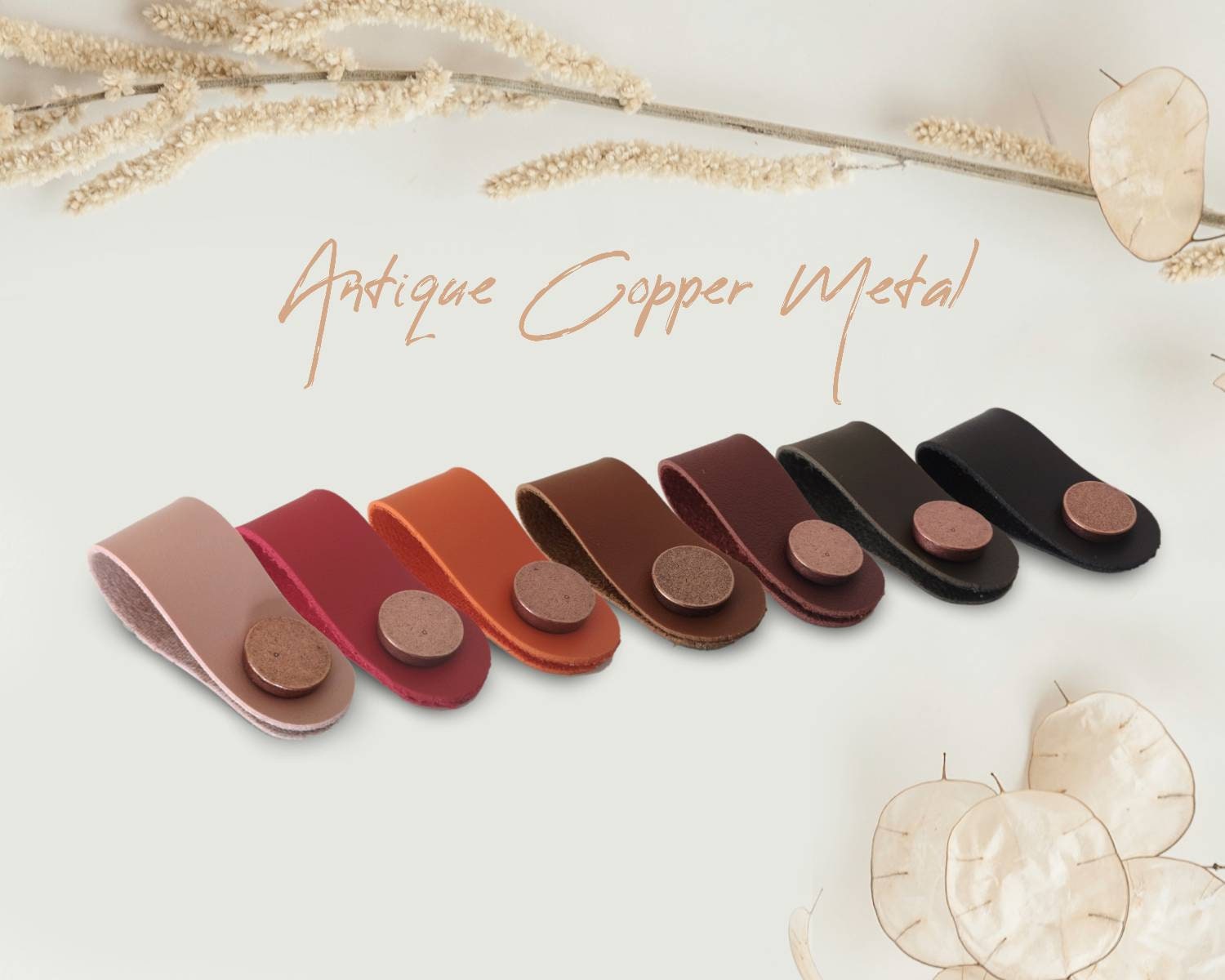 Leather Drawer Pulls Knobs for Hemnes Dresser Vegan Leather Etsy