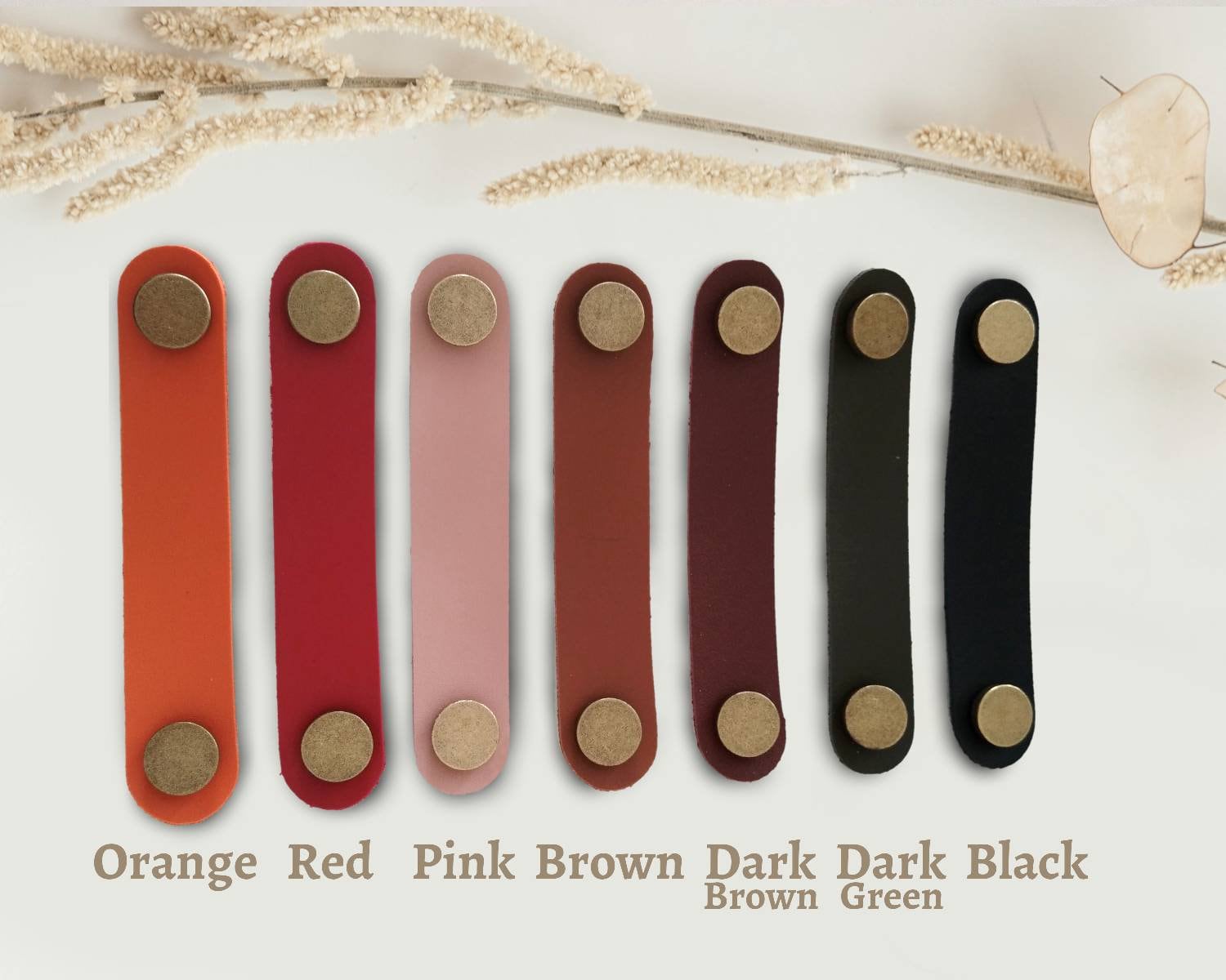 Leather Drawer Pulls 3.75 96 Vegan Leather Pulls Handles Drawer Dresser